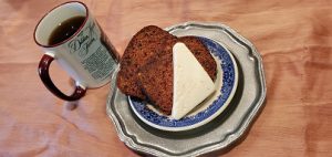 Date Nut Bread with Cream Cheese