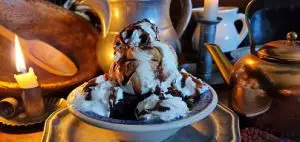 Fudge Brownie Sundae